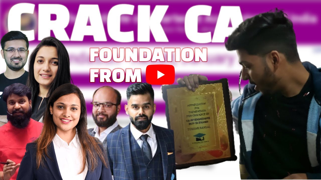 Best Youtube Channel For Ca Foundation Syllabus Change Youtube
