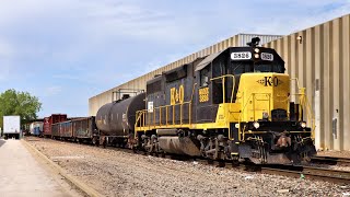 KCT Transfer returns to there yard in Armourdale(KCK), Kansas May 1, 2020