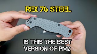 Spyderco Paramilitary 2 With REX 76 Steel Unboxing \u0026 First Impression