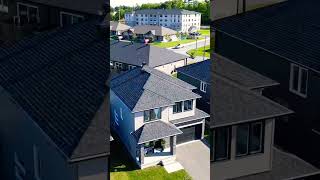 Drone flies over gorgeous home in Arnprior! #drone #viral #house #mansion