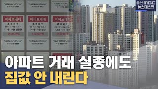 거래 실종에도 집값 안 내린다 왜? (2025.02.12/뉴스데스크/울산MBC)