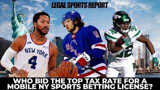 Who Bid The Top Tax Rate For A Mobile NY Sports Betting License? The Latest from LSR