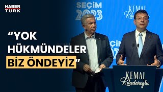 Ekrem İmamoğlu ve Mansur Yavaş'tan AA'ya tepki