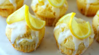 Lemon Muffins | Moist and Extra Lemony 🍋