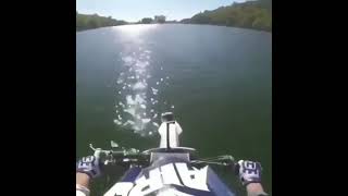 Drowned motorcycle