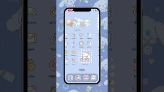 Cute Cinnamoroll App Icons - Sanrio App Icons for iPhone