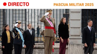 PASCUA MILITAR: Los REYES la presiden junto a la PRINCESA LEONOR en el PALACIO REAL