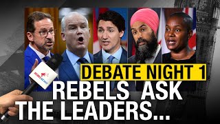 All of Rebel News journalists' questions to party leaders at 2021 Canadian French-language debate