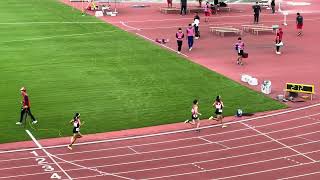 2024.10.27  北九州陸上カーニバル 中学女子1500m 最終組 4組