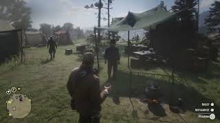 Red Dead Redemption 2 - A very AWKWARD conversation between Arthur and Pearson