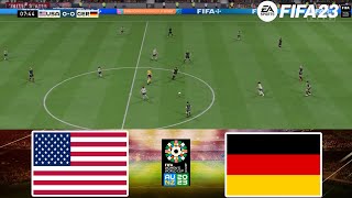 FC 24- USA  vs Germany 27/1/2025 - FIFA Women's World Cup 2023 - Gameplay PS | Full Match