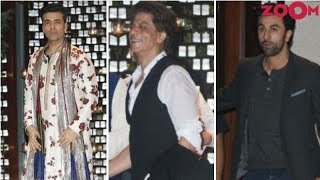 Shah Rukh Khan, Ranbir Kapoor, Karan Johar Among Others Attend Mukesh Ambani's Party