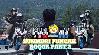 SUNMORI PUNCAK BOGOR PART 2 || HAMPIR MERENGGUT NYAWA FG🤫 || #motovlogcbr150r #bucin #puncakbogor