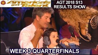 Simon Gets Hollywood Star &Eric Cowell Is Biggest Star QUARTERFINALS 3 America's Got Talent 2018 AGT