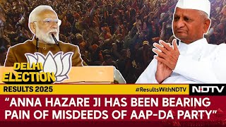 PM Modi Speech | “Anna Hazare Ji Has Been Bearing Pain Of Misdeeds Of Aap-Da Party”: PM Modi