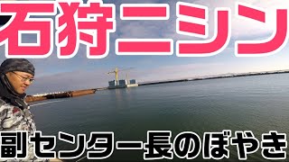 影もん釣り日記♯２１ 石狩ニシン 副センター長のぼやき