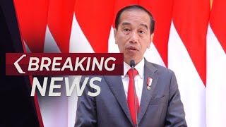 BREAKING NEWS - Pernyataan Presiden Jokowi Sebelum Berangkat Kunjungan Kerja ke Australia