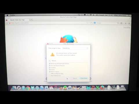 Fixit How to delete cookies and history in Firefox for Mac OS X Fixit How to delete cookies and history in Firefox for Mac OS X