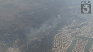 Large wildfire breaks out near Beaumont homes, evacuations ordered