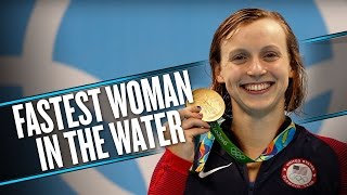 Katie Ledecky breaks her own world record in 400-meter freestyle | Rio Olympics 2016