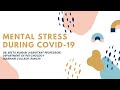 Mental Stress during COVID-19(Hindi) | Dr. Reeta Kumari