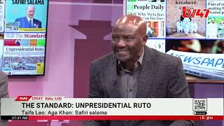 Nyutu: President Ruto is very frustrated because his lies are being exposed every time