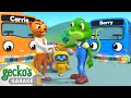 Bumper Boo Boo Battle! | Gecko's Magical World | Animal & Vehicle Cartoons | Cartoons for Kids