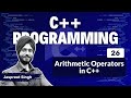 Arithmetic Operators in C++