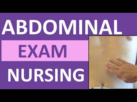 How do you describe an abdominal assessment?