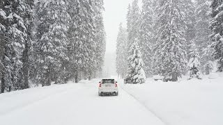 Winter Driving Fun with the XC90 to Skiing Resort Lech-Zürs at Arlberg