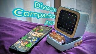 Overview of the Divoom Companion App