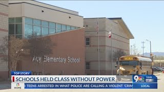 2 EPISD schools held classes despite being without power