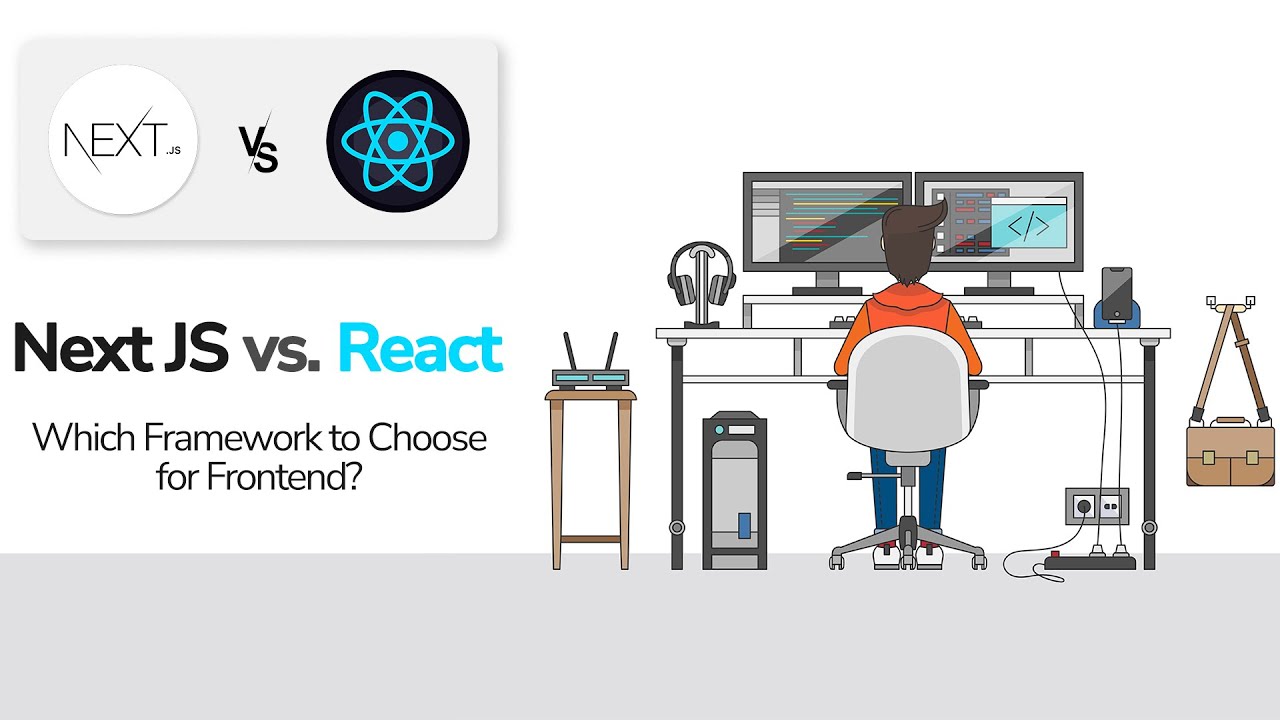 Next JS Vs React: Which Framework To Choose For Frontend? - YouTube