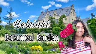 HELSINKI Botanic Garden in Summer - Feeling Beautiful!  Travel Vlog Finland