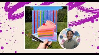 Let's Paint Live | Layers of Color 🌈🍰