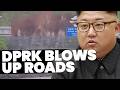 South Korea fires warning shots after North Korea blows up roads on the DMZ | Richard Lloyd Parry