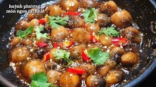 Cách KHO SẢ NẤM RƠM ngon ăn chay tại nhà ngon lắm