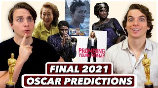 FINAL 2021 Oscar Predictions!!