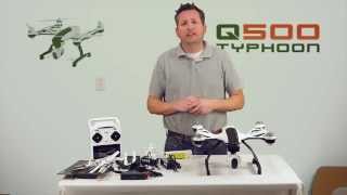 YUNEEC Q500 Typhoon RTF with CGO2-GB Camera Unboxing and Review