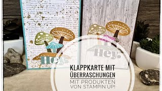 Karte mit Überraschungen mit Produkten von Stampin`Up!®