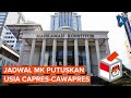 MK Putuskan Usia Capres-cawapres pada 16 Oktober