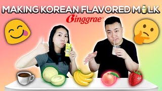 MAKING BINGGRAE (KOREAN FLAVORED MILK) GONE WRONG!