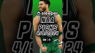 Best NBA Sleeper Picks for today! 4/9 | Sleeper Picks Promo Code