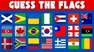 Can You Guess All These Flags? 🚩 Ultimate Challenge for True Experts!