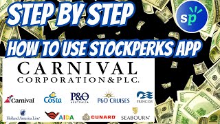 How To Use Stockperks App? | Carnival Cruise Line Stock On Board Credit