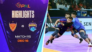 Match Highlights: Dabang Delhi K.C. vs Bengal Warriorz | December 16 | PKL Season 11