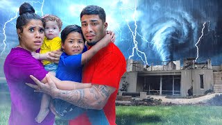 We SURVIVED a Real TORNADO! *It hit our new home*