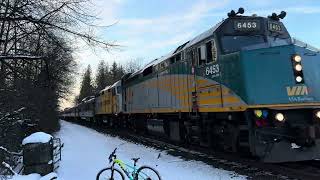 4K 60FPS | VIA the Canadian train