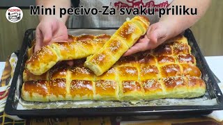 Mini pecivo sa sirom😍Pogodno za svaku priliku-Idealno za zamrzavanje❗