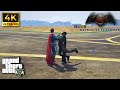 Batman vs Superman Epic Battle! | Batman vs Superman in gta 5